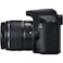 Canon EOS 200D II DSLR Camera with EF-S 18-55mm f/4-5.6 IS STM Lens, APS-C, 24.1 MP, Black