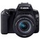Canon EOS 250D DSLR Camera with EF-S 18-55mm f/4-5.6 IS STM Lens, 4K Video, 24.1 MP, Black