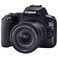 Canon EOS 250D DSLR Camera with EF-S 18-55mm f/4-5.6 IS STM Lens, 4K Video, 24.1 MP, Black