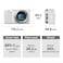 Sony Alpha ZV-E10 Mirrorless Camera with 16-50mm Lens, 4K Video, 24.2 MP, Black