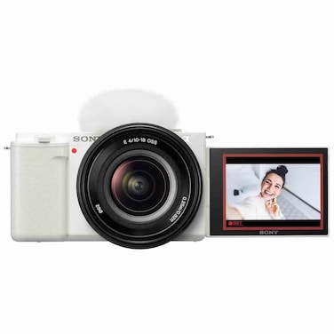 Sony Alpha ZV-E10 Mirrorless Camera with 16-50mm Lens, 4K Video, 24.2 MP, Black