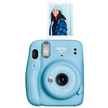 Fujifilm Instax Mini 11 Instant Camera, Sky Blue