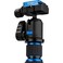 Benro Slim Series Travel Tripod, Black and Blue, FSL09AN00