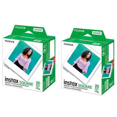 Fujifilm Instax Square Instant Film Bundle, 2 Pack