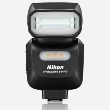 Nikon SB Series Speedlight Flash, Black, SB-500