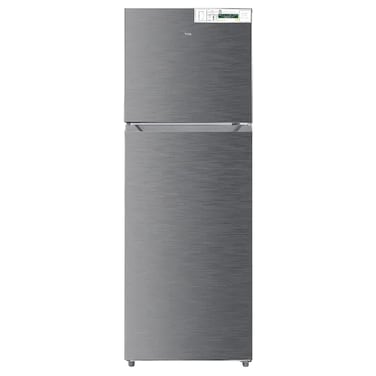 TCL Double Door Top Mounted Refrigerator P256TMS Silver 256L