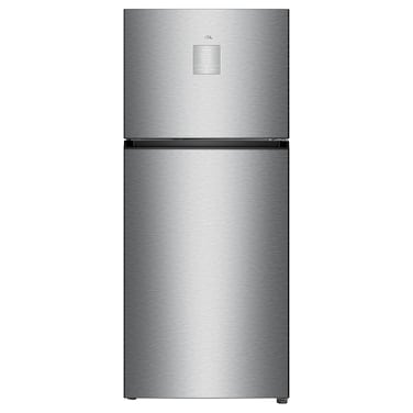 تي سي أل ثلاجة ذات البابين العلويين P550TMN سعة 550 لتر -إينوكس-