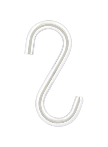 KNP S Hooks Metal Chrome Plated 1 Inch is a strong and versatile hanging solution for home, office, kitchen, and industrial use.