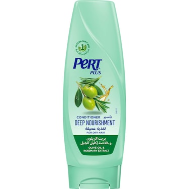 Pert Plus Deep Nourishment Conditioner for Dry Hair with Olive Oil and Rosemary Extract, 360ml