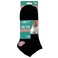 Comfort Women Socks, Plain Black, Free Size, 5 Pairs
