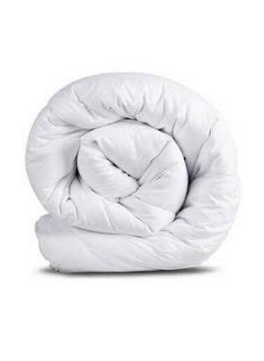 Home Choose King(220x240cm)/Queen(200x230cm)/Single(160x210cm) size variation soft and comfortable white comforter (duvet, Insert). All Season Quilt. Soft Luxury Down Alternative Filling