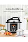 10 In 1 Electric Pressure Cooker 1050 Watts Rice Cooker, 6L, 10 Smart Programs Black MES6817