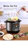 10 In 1 Electric Pressure Cooker 1050 Watts Rice Cooker, 6L, 10 Smart Programs Black MES6817