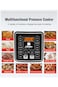 10 In 1 Electric Pressure Cooker 1050 Watts Rice Cooker, 6L, 10 Smart Programs Black MES6817