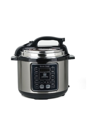 10 In 1 Electric Pressure Cooker 1050 Watts Rice Cooker, 6L, 10 Smart Programs Black MES6817