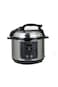 10 In 1 Electric Pressure Cooker 1050 Watts Rice Cooker, 6L, 10 Smart Programs Black MES6817