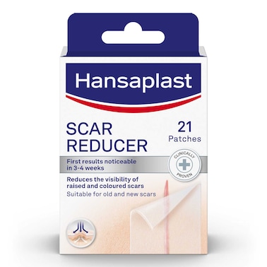 Hansaplast Scar Reducer Plasters, Waterproof, 21 Patches
