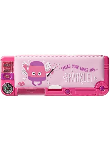 Tinc Ooloo Snap Compartment Pencil Case for School   Cute Pencil Case for Kids   Pencil Box for Boys and Girls - Cute Pencilcase for Stationary and School Stuff Supplies   Stationary Pouch for School