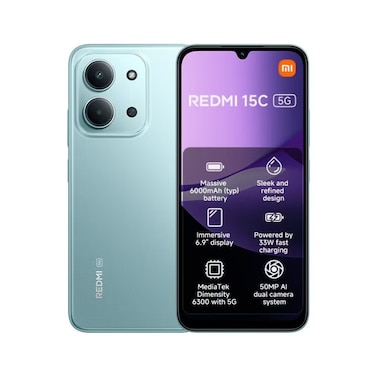 Xiaomi Redmi 15C 4GB 128GB 5G Mint Green
