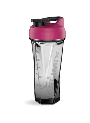 HELIMIX 2.0 Vortex Blender Shaker Bottle Holds upto 28oz   No Blending Ball or Whisk   USA Made   Portable Pre Workout Whey Protein Drink Shaker Cup   Mixes Cocktails Smoothies Shakes   Top Rack Safe