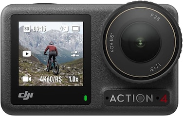 DJI Osmo Action 4 4K Action Camera Standard Bundle &ndash; Gray (International Version)