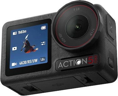 DJI Osmo Action 5 Pro 4K Action Camera Standard Bundle &ndash; Black (International Version)
