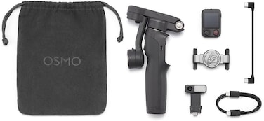Osmo Mobile 8P Gimbal Stabilizer for iPhone &amp; Android, Tracking Module, Remote Controller, Native Tracking, Built-in Extension Rod &amp; Tripod, 10h Battery, 3-Axis Stabilization, Phone Gimbal