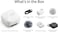 DJI Mic Mini Transmitter (Arctic White), Ultralight, Detail-Rich Audio, DJI OsmoAudio, Noise Cancelling, Wireless Microphone for Camera/iPhone/Android, Vlog, UAE Version, DJI Official Warranty Support