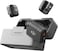 DJI Mic Mini (2TX+1RX+Charging Case), Detail-Rich Audio, 48h Use, Noise Cancelling, Automatic Limiting, Wireless Mic for Camera/iPhone/Android, Vlog, UAE Version, DJI Official Warranty Support