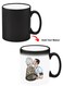 Color Changing Heat Sensitive Ceramic Mug, Image Revealed When HOT Liquid is Added! Messi