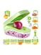 Chopper, 17-in-1 Multifunctional Vegetable Slicer Cutter, Food Chopper, Dicer Tool