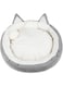Cat Beds for large cats Pet Bed washable Puppy Kitten beds Cuddly Pet Sleeping Bed Cute Cat Nest Cozy Cat Bed(M, Gray)