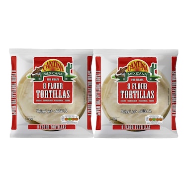 Cantina Flour Tortillas, 340g Pack of 2