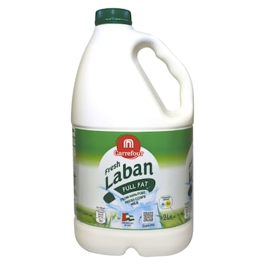 Carrefour Full Fat Fresh Laban, 2L