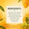 M Food Fresh Juice Mango and Grape Nectar, 1.5L