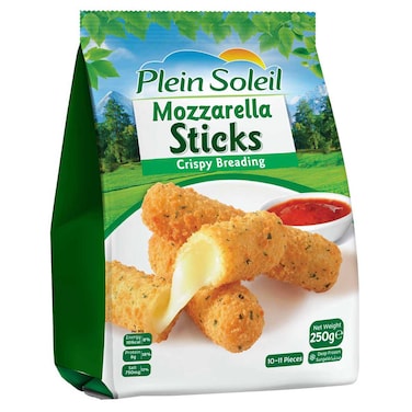Plein Soleil Breaded Mozzarella Sticks 250g