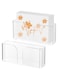 Azonee Acrylic Napkin Holder, Clear Paper Towel Dispenser with Non-Slip Pads, Modern Napkin Holder for Kitchen, Bathroom, and Dining Room, 2 Pcs