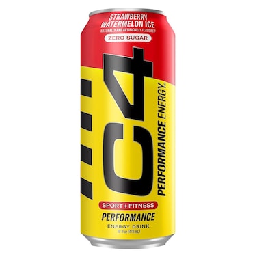 سيليكور سي 4 سبورت بلس فيتنس بيرفورمانس مشروب طاقة مثلج بالفراولة والبطيخ 473 ملل