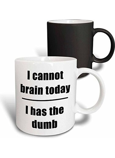 I Cannot Brain Today I Has The Dumb Mug Multicolour
