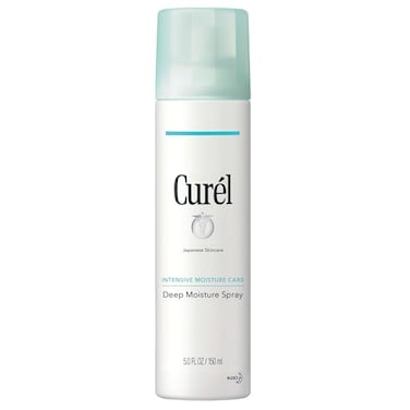 Curel Japanese Skin Care Deep Moisture Spray, Spray On Moisturizer For Dry Skin, Face Hydrating Spray With Ceramides, 5 Oz
