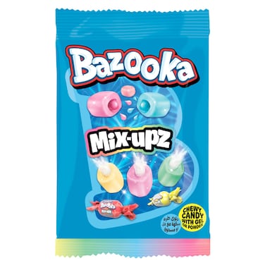بازوكا ميكس-أبز حلوى قابلة للمضغ، 45 غرام