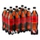 Coca-Cola Zero Sugar Carbonated Soft Drink PET Bottle, 1L Pack of 12