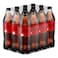 Coca-Cola Zero Sugar Carbonated Soft Drink PET Bottle, 1L Pack of 12