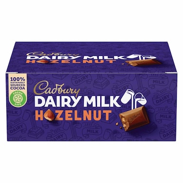 Cadbury Dairy Milk Hazelnut Chocolate Bar, 35g Pack of 12