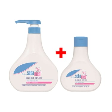 سيباميد رغوة إستحمام للأطفال مع البابونج - شفاف 500 ملل + 200 ملل