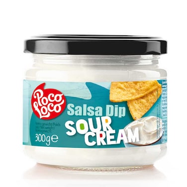 Poco Loco Sour Cream Salsa Dip, 300g