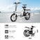 WINDHORSE W2A Folding Electric bike with 350W High Speed Motor, 36V 8AH Battery, 35 KM/H Speed, 30 KM Range, Dual Disk Brakes, Carbon Alloy Frame and 16 Inches Tires