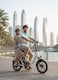 WINDHORSE Folding Electric Bike with 350W High Speed Motor, 36V 8AH Battery, 40 KM/H Speed, 35 KM Range, Dual Disk Brakes, Carbon Alloy Frame and 16 Inches Tires, Front Suspension Fork