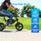Windhorse Electric Bike for Adults 500W Brushless Hub Motor, 35 KMH Max Speed, 25-35 KM Range with 36V 8AH Battery, 14 Inches Tires with Dual Suspension and Disc Brakes