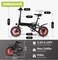 WINDHORSE Premium Quality Adult Folding Electric Bike with 350W Brushless Motor, 36V 8AH Battery, Carbon Alloy Frame, 14-Inch Tires, Dual Disk Brake, 35KM Range in Single Charge